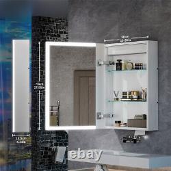 XXL Bathroom Mirror Cabinet Jewellery Beauty Storage SPA Vanity Mirror Cloakroom